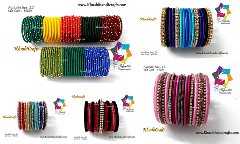 Ready stock Silk Thread Bangles-Pre Diwali Sale!