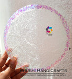 18cm Round Druzy insider mat molds for Resin Crafts -Silicone Moulds