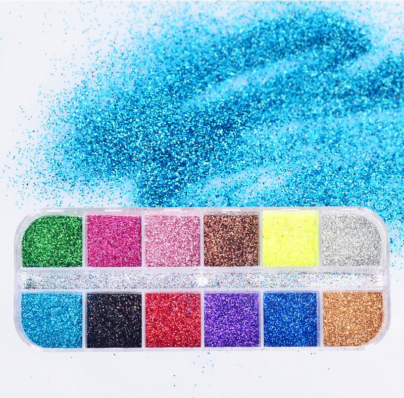 Pet Holographic Shimmer Powder Bulk Craft Nail Resin 1kg Polyester Glitter  - China Ornaments and Decor price